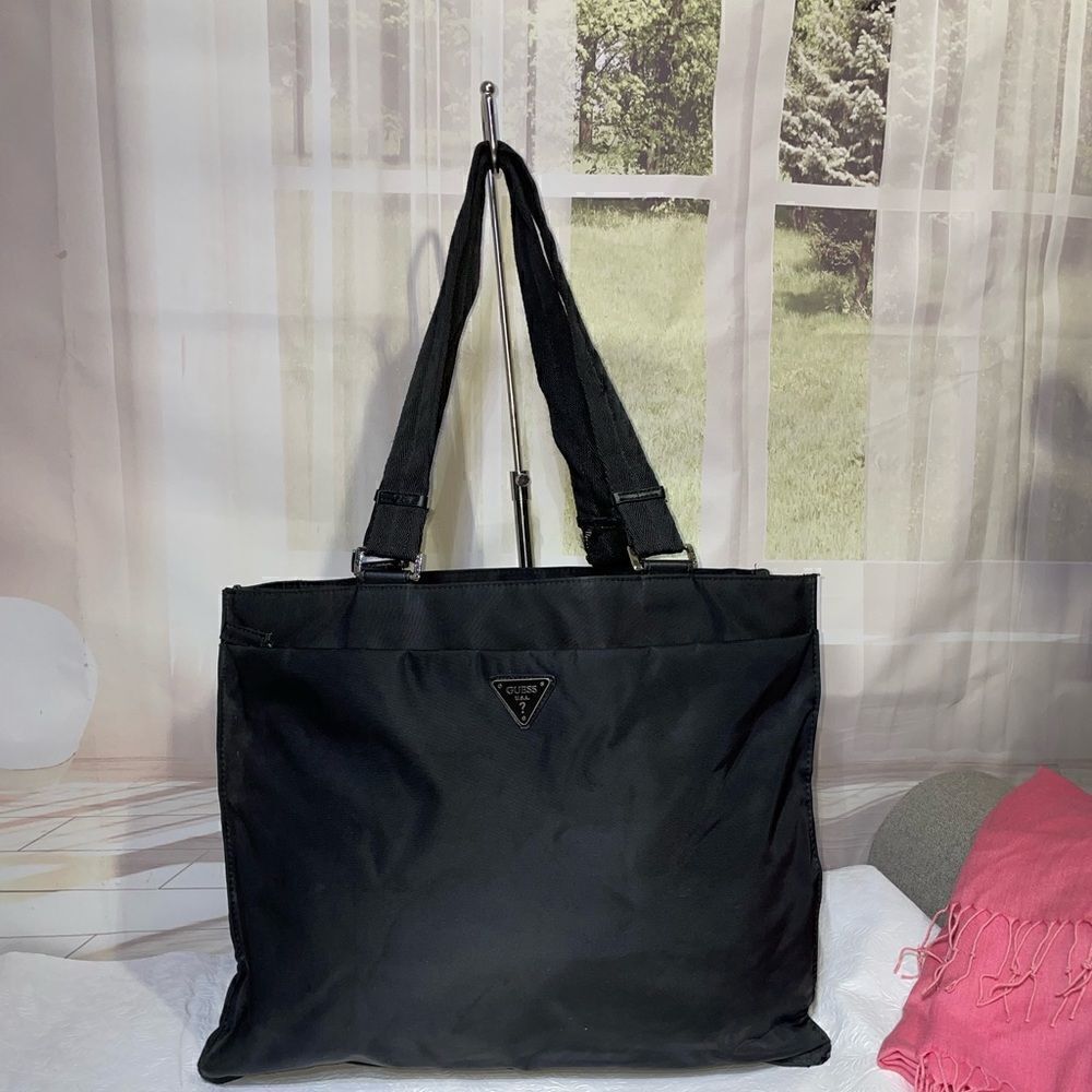Guess Nylon Tote Black XLarge